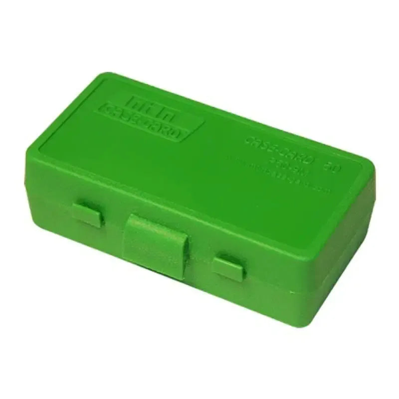 MTM AMMO BOX 50-RD 45 CAL GREEN — MTM-P50-45-10