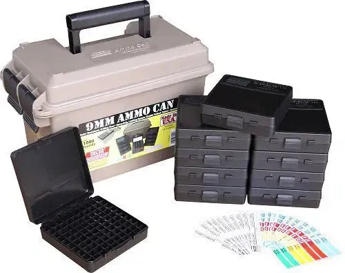MTM 9mm Ammo Can for 1000 rd Include 10 — MTM-ACC9