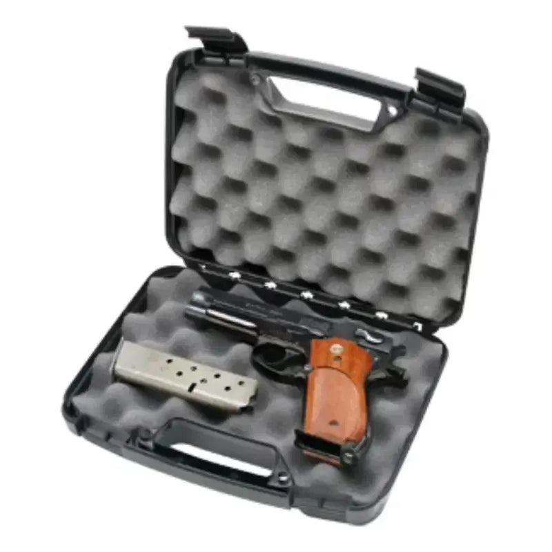 MTM HANDGUN CASE 1 GUN (UP TO 4) BLACK — MTM-805-40