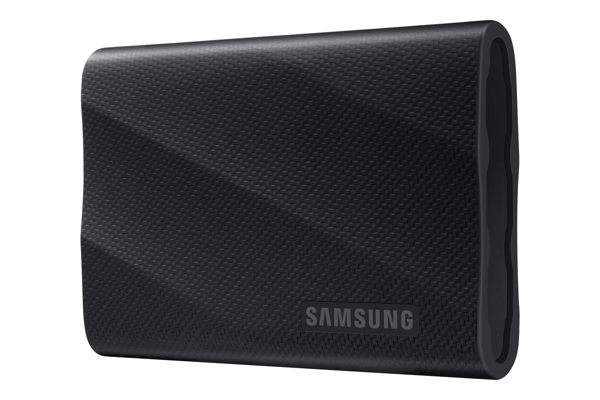 Samsung MU-PG4T0BW T9 Portable SSD 4 TB; Transfer speed up to 2000 MB/s; Write Speed up to 1950MB/s; USB 3.2 (Gen2x2; 20Gbps); A