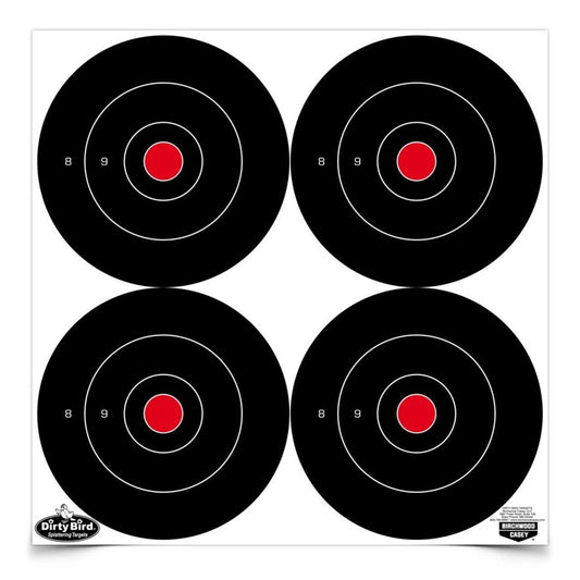 5 Pack - Birchwood Casey BC TARGET DIRTY BIRD 6'RND — BC-35570