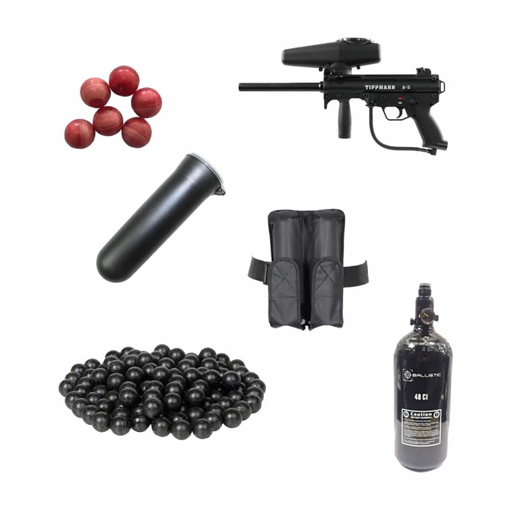 Tippmann A-5 With Response Trigger Self Defense Combo