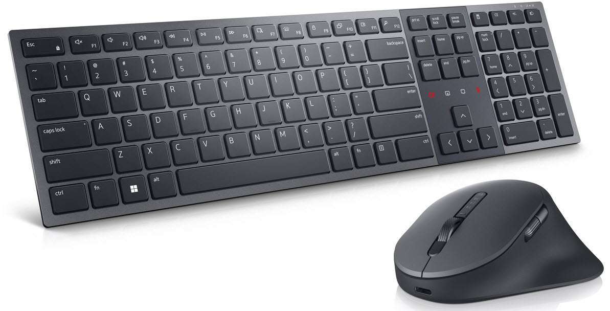 Dell Collaboration Keyboard and Mouse - KM900 - US International (QWERTY) - Guards On Duty Shop & Security Guards