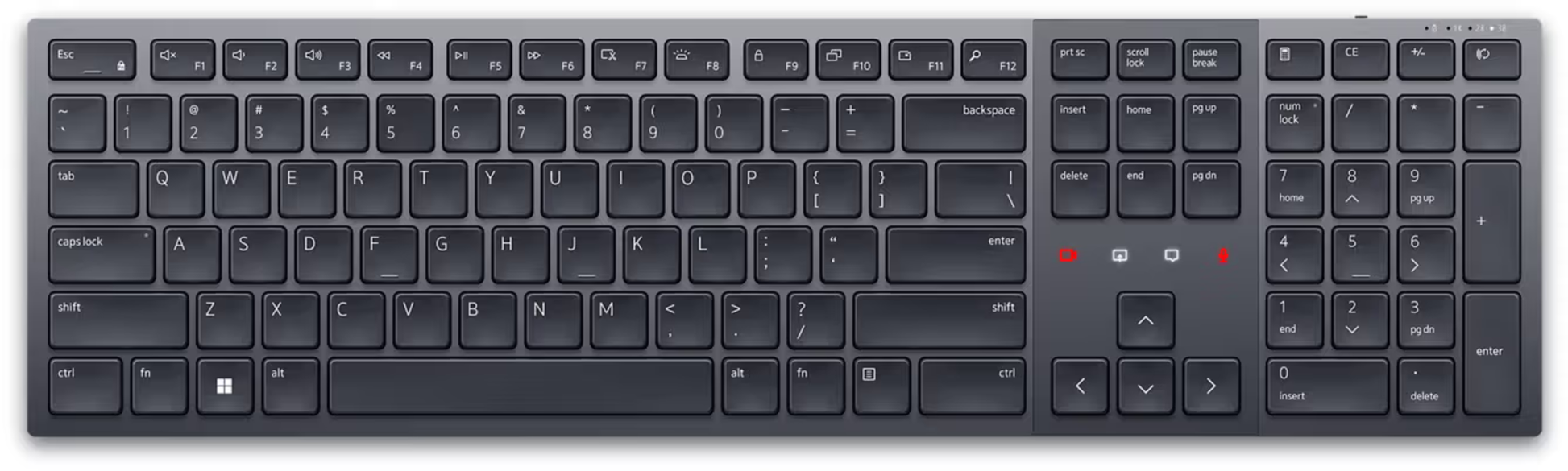 Dell Premier Collaboration Keyboard - KB900 - US International (QWERTY) - Guards On Duty Shop & Security Guards