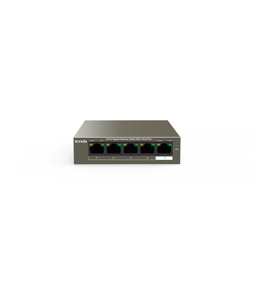TENDA 4-Port Gigabit Desktop PoE Switch