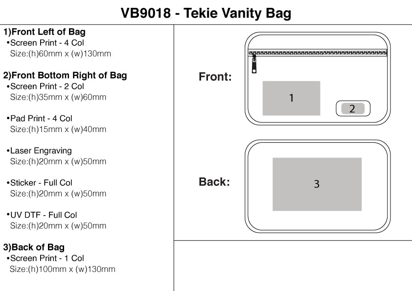 Tekie Vanity Bag