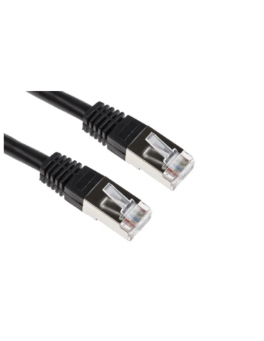 Acconet CAT6 2m UTP Flylead (Patch Lead) Black | CAT6-FLY-2-BLACK