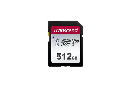 TRANSCEND 300S 512GB UHS-1 CLASS 10 U1 U3 V30 SDXC CARD 3D NAND