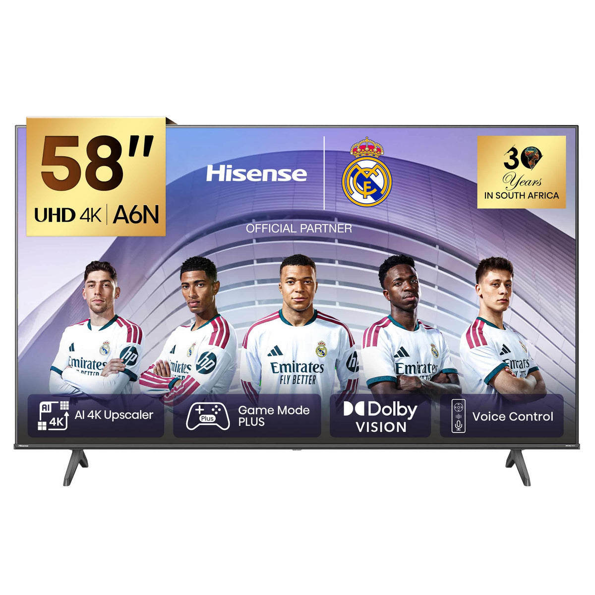HISENSE LEDN58A6N 58 inch UHD 4K Smart TV