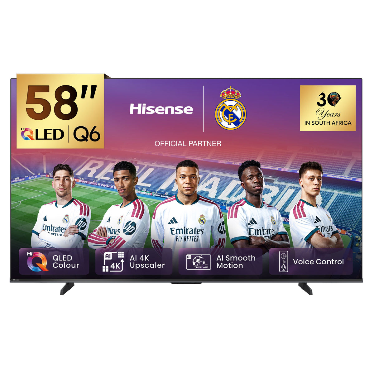 HISENSE LEDN58Q6Q QLED 60hz 4k Smart 58''
