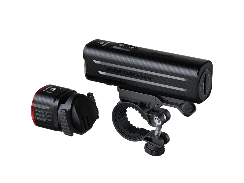 Fenix BC28R Smart Control Bicycle Light Combo – 2500 Lumens Front & Rear Bike Light Set