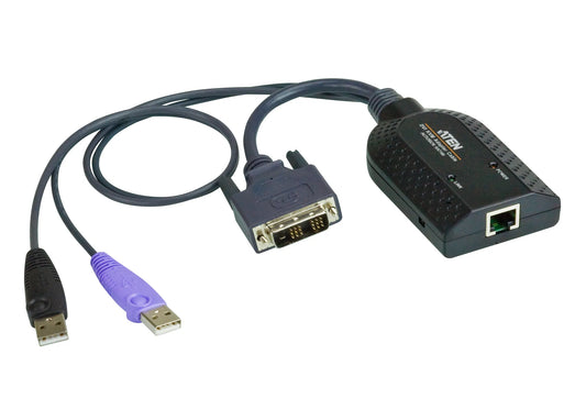 USB DVI-D Virtual Media  Media KVM Adapter W/CAC/ATEN ALTUSEN