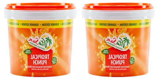 Vita Sun 2 X 5L 10Lt Tropical Punch 8% Blended Fruit Drink Concentrate 5 Liter (Sold 2 x 5L Per Case) Vita Sun Tropical