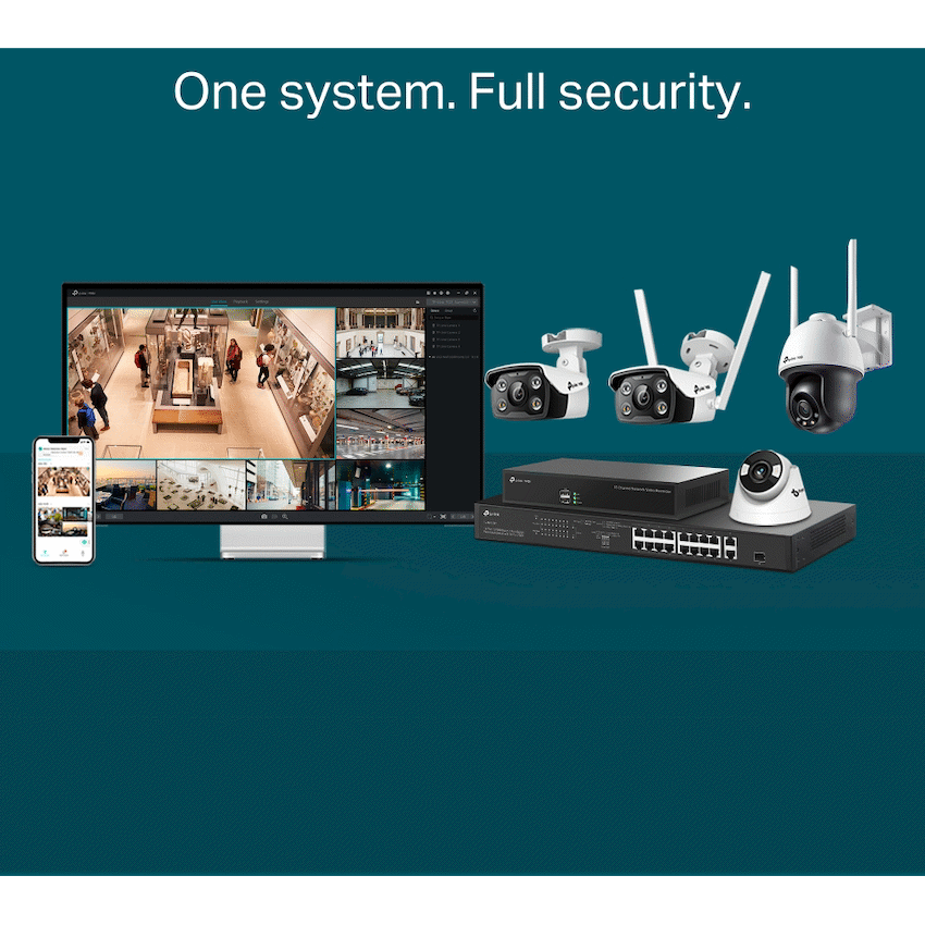 TP-Link Vigi C440 4MP 4mm Full-Color Turret Network Camera
