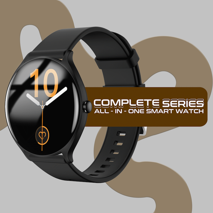 Amplify Compete Series Smart Watch - Black - Guards On Duty Shop & Security Guards