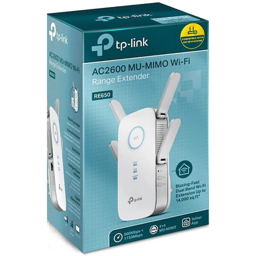 RE650 AC2600 Wi-Fi Range Extender