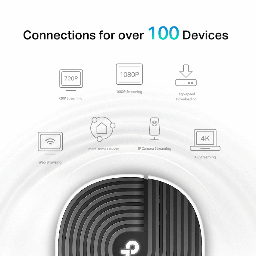 Deco S7 (1-Pack) AC1900 Whole Home Mesh Wi-Fi System