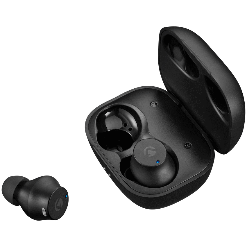 Volkano Taurus Series 2.0 True Wireless Earphones with Charging Case - Black