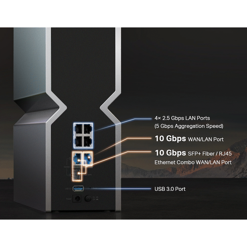 Archer BE800 BE19000 Tri-Band Wi-Fi 7 Router
