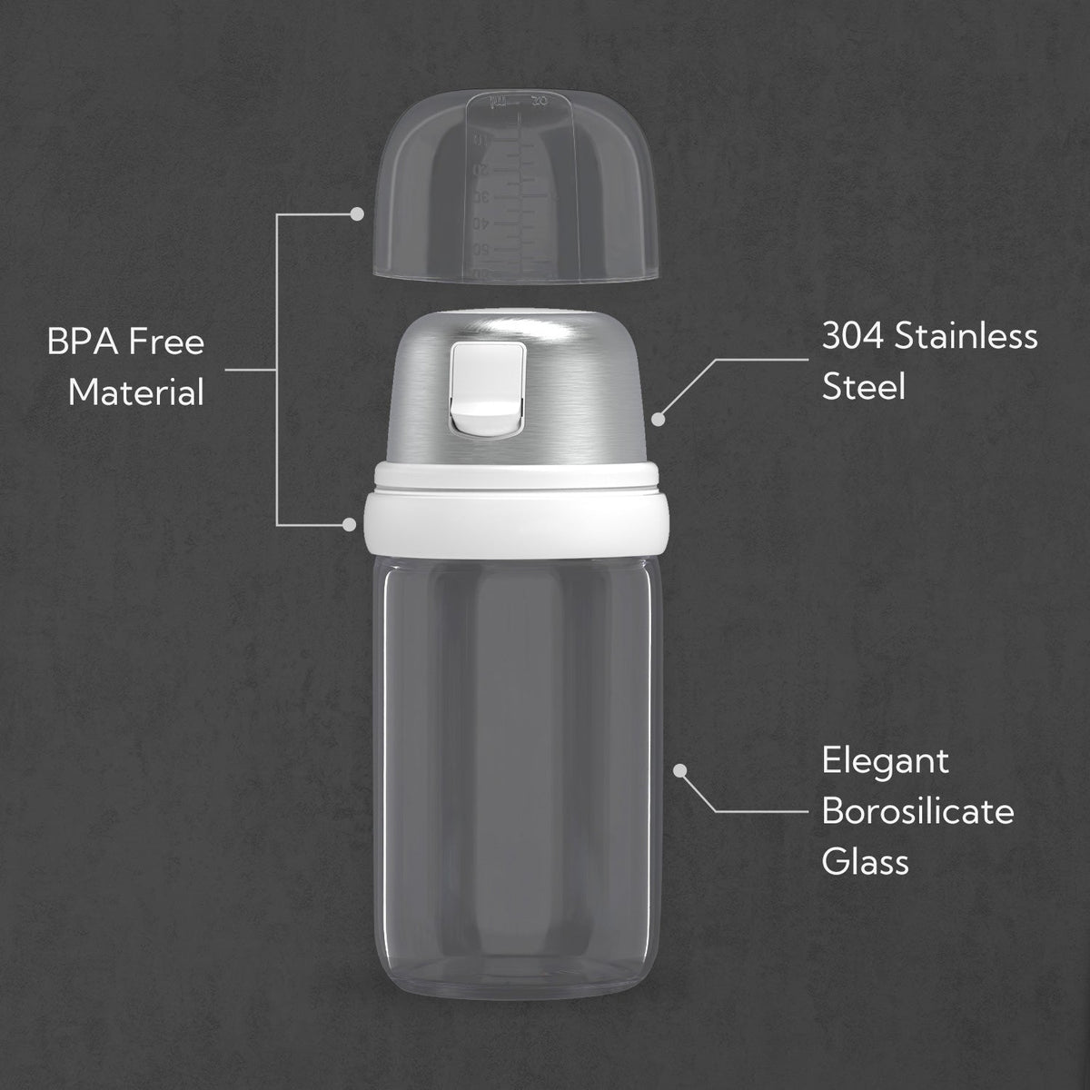 KitchenDao Salt & Pepper Shaker