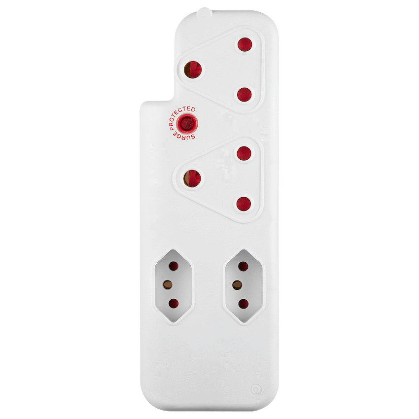 Switched 4-Way Medium Surge Adaptor