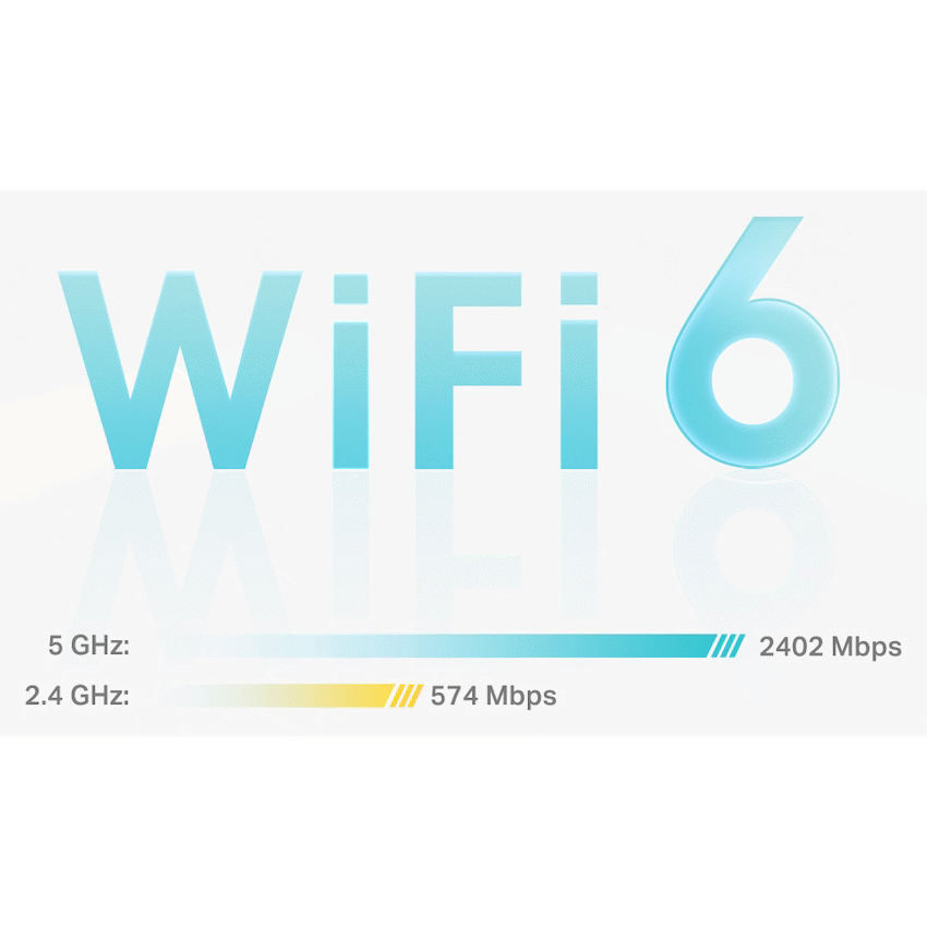 Deco X55 (3-Pack) AX3000 Whole Home Mesh Wi-Fi 6 System