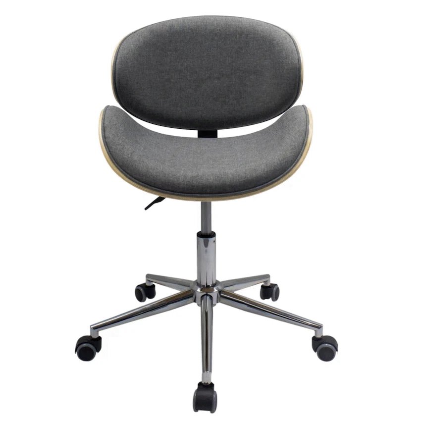 Amos Mid Back Office Chair - Grey