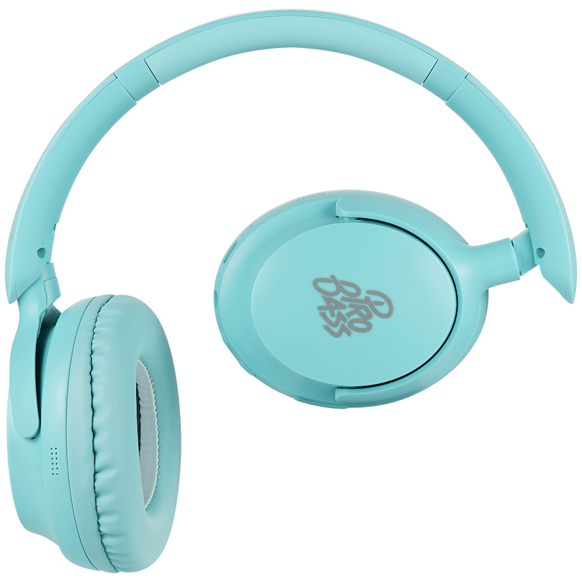 Pro Bass Pixel Bluetooth Wireless Headphones - Blue