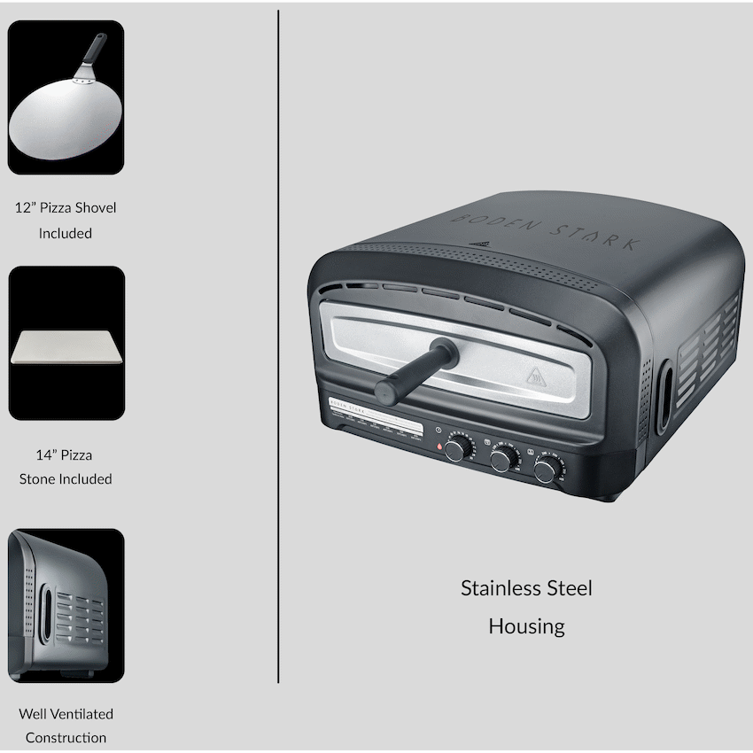 Boden Stark Manual Pizza Oven - Guards On Duty Shop & Security Guards