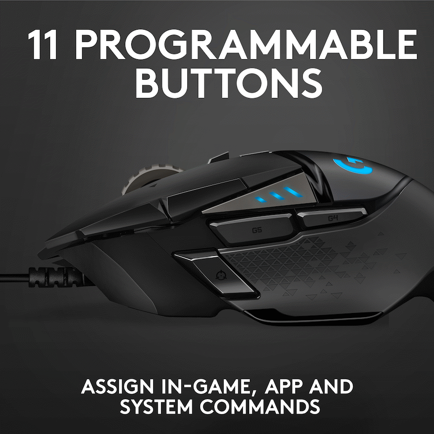 LogitechG Logitech(R) G502 HERO High Performance Gaming Mouse