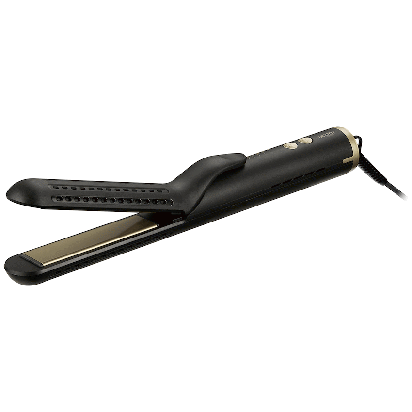 Carmen 2-in-1 Curler and Straightener - Ebony