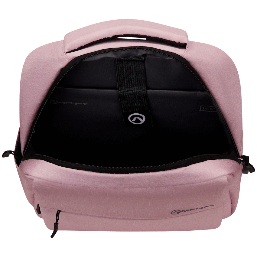 Amplify Cuba 15.6" Laptop Backpack Pink - Guards On Duty Shop & Security Guards