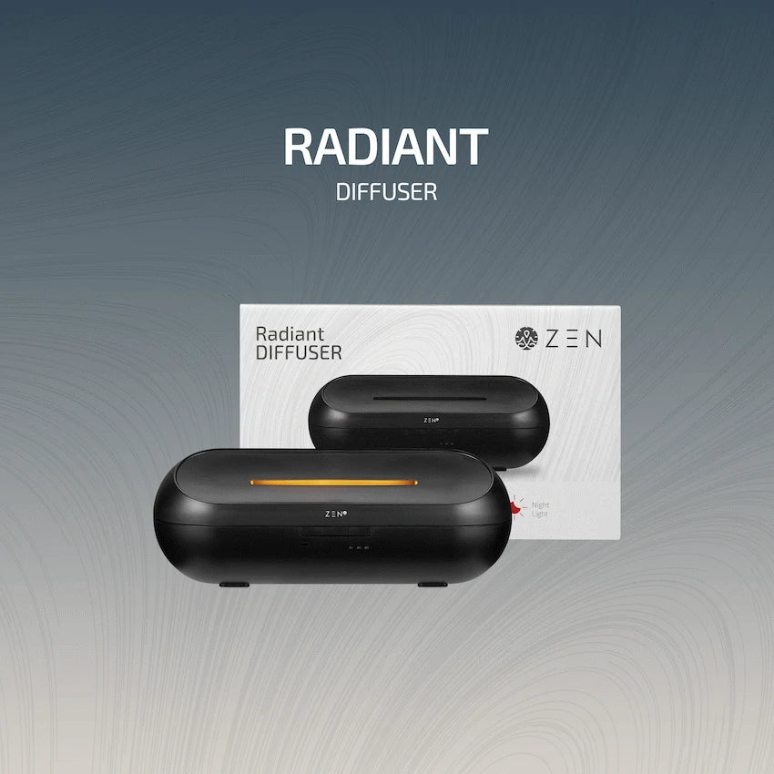 Zen Radiant Diffuser - Black