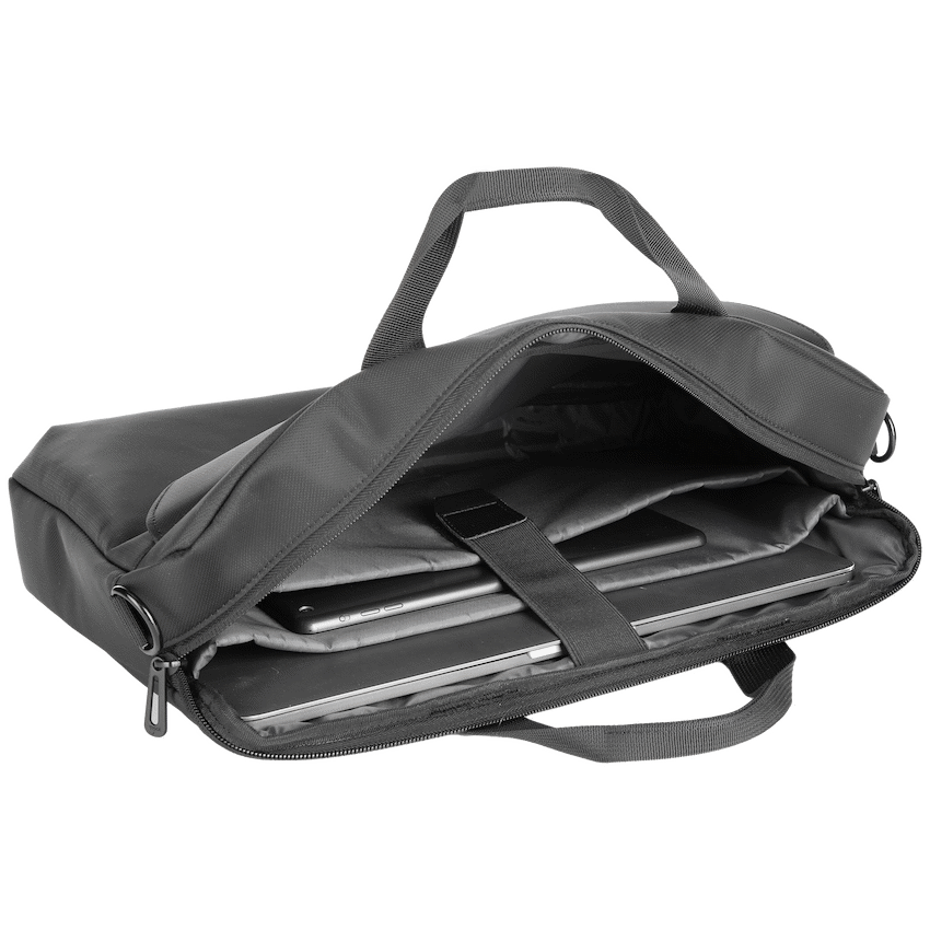 Kingsons Intent Series 15.6" Laptop Shoulder Bag - Black