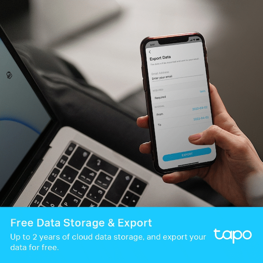 Tapo TP-Link Tapo T315 Smart 868mhz Temperature & Humidity Monitor