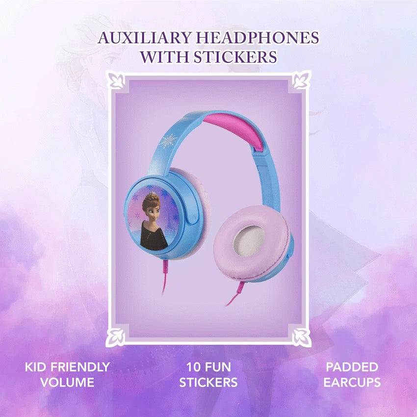 Disney Frozen Auxiliary headphones with 11 Stickers - Guards On Duty Shop & Security Guards