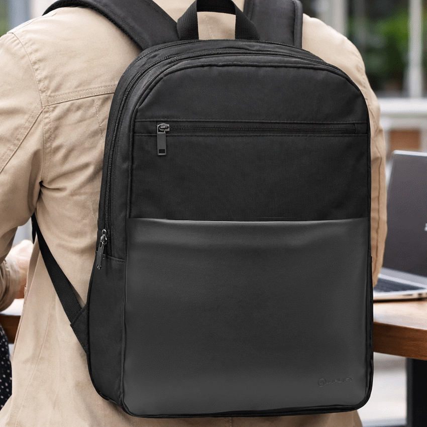 Amplify Panama 15.6" Laptop Backpack - Black - Guards On Duty Shop & Security Guards
