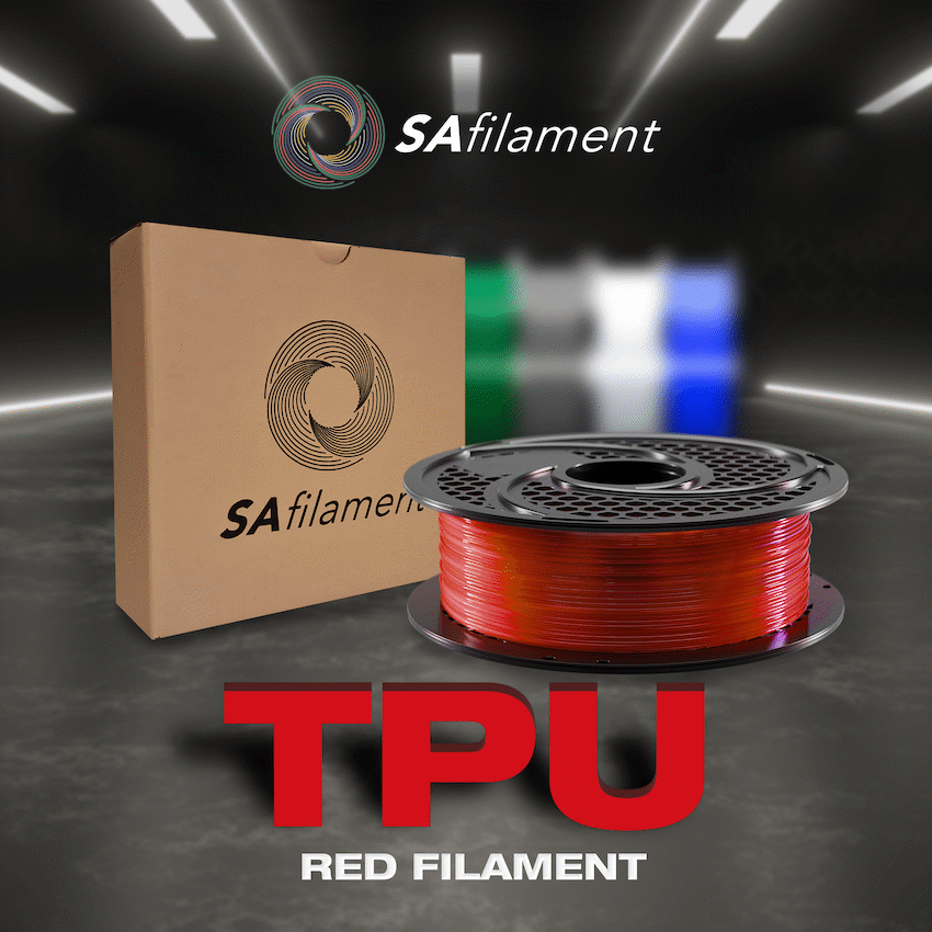 SA Filament TPU 95A 500g - Red