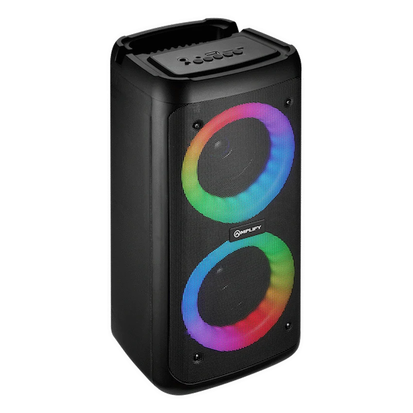 Amplify Megavibe Series Dual 4" Party Speaker - Black - Guards On Duty Shop & Security Guards