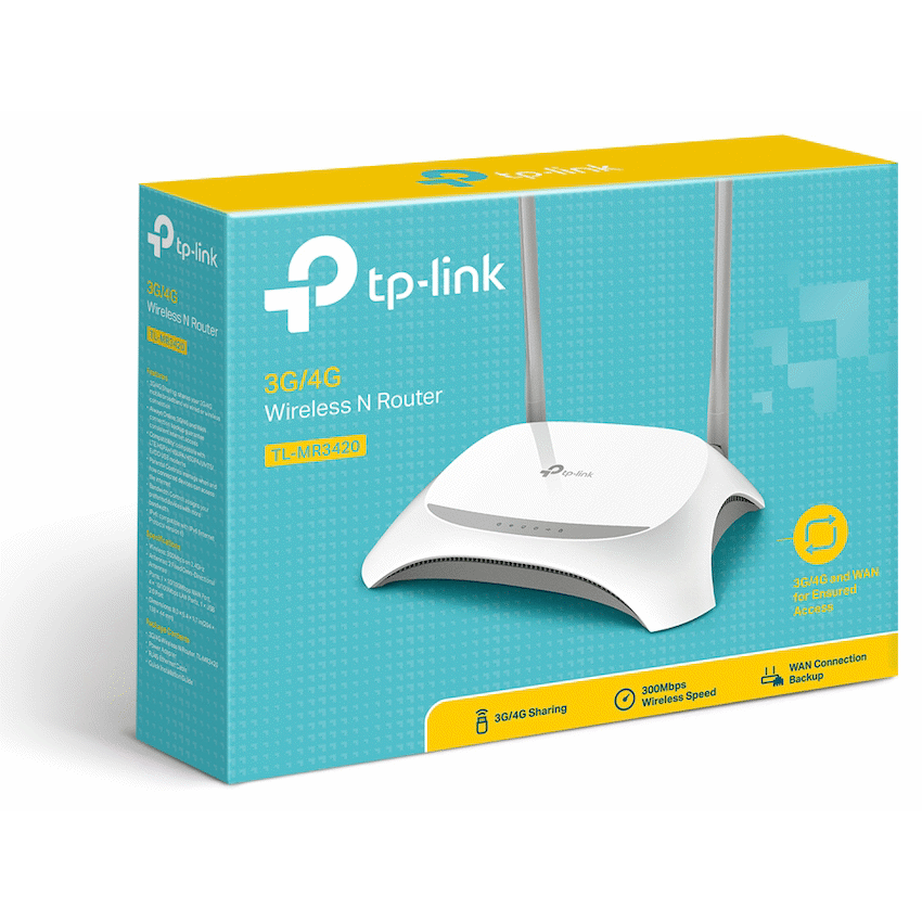 TL-MR3420 3G/4G Wireless N Router