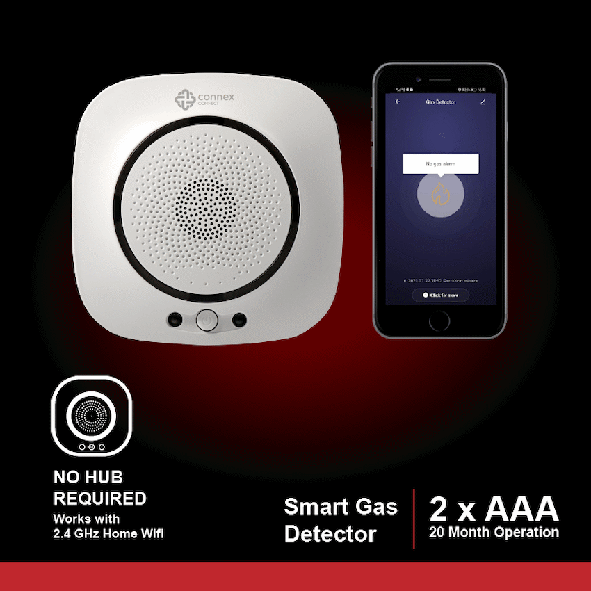 Smart Wi-Fi Gas Detector Alarm - Guards On Duty Shop & Security Guards
