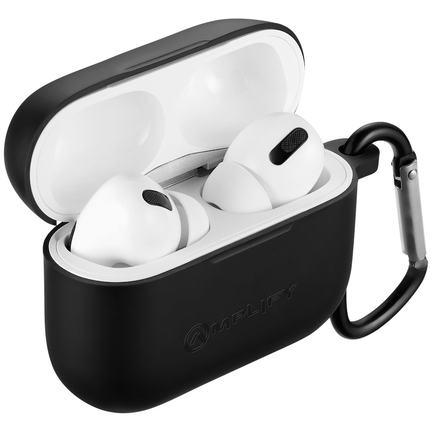 Amplify Note X Series TWS Earphones - White Case + Black Cover - Guards On Duty Shop & Security Guards