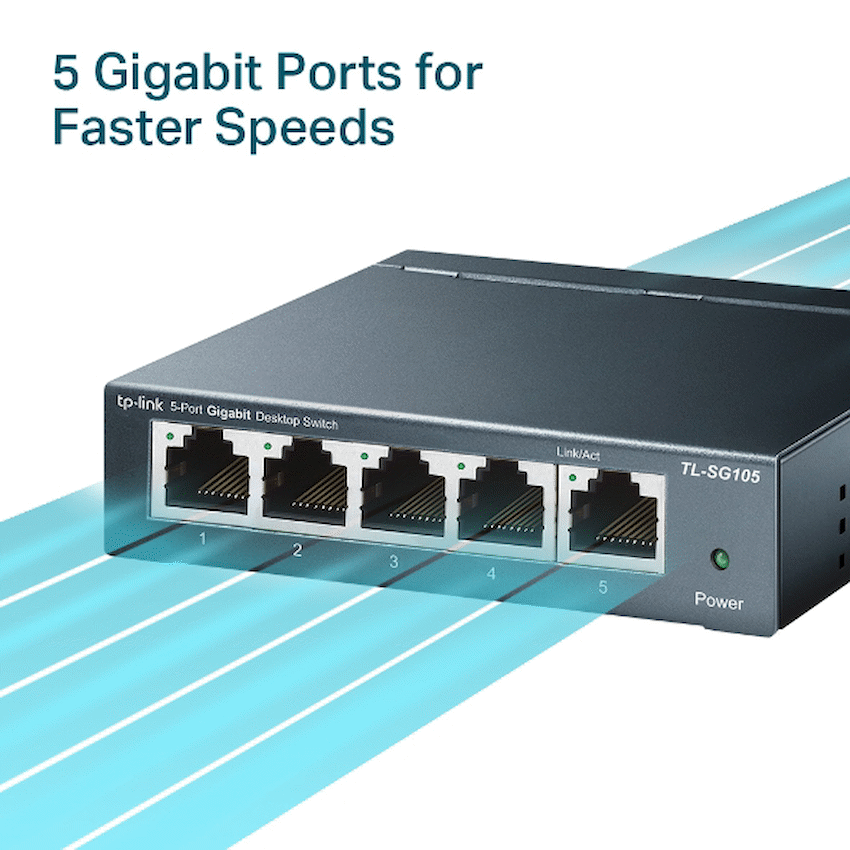 TL-SG105 5-Port Gigabit Desktop Switch