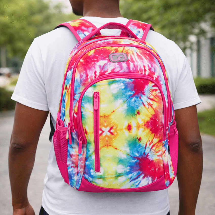 Quest Tie-Dye Scholar 30l Backpack - Pink