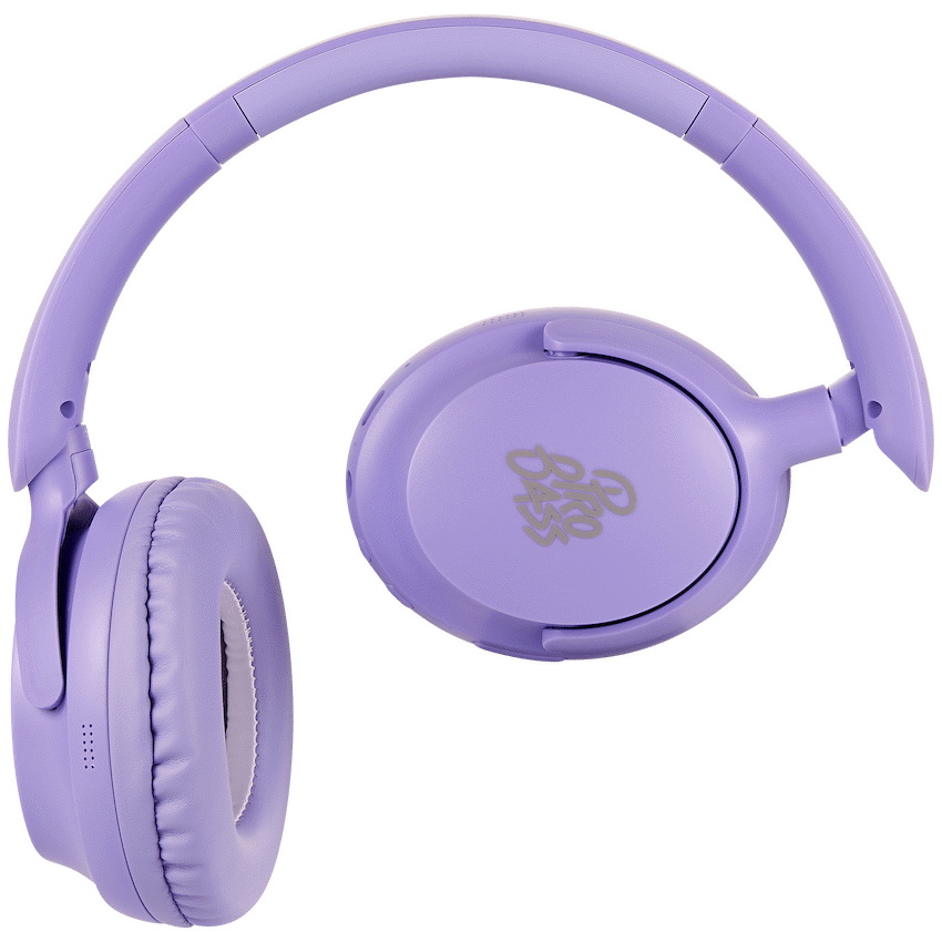 Pro Bass Pixel Bluetooth Wireless Headphones - Purple