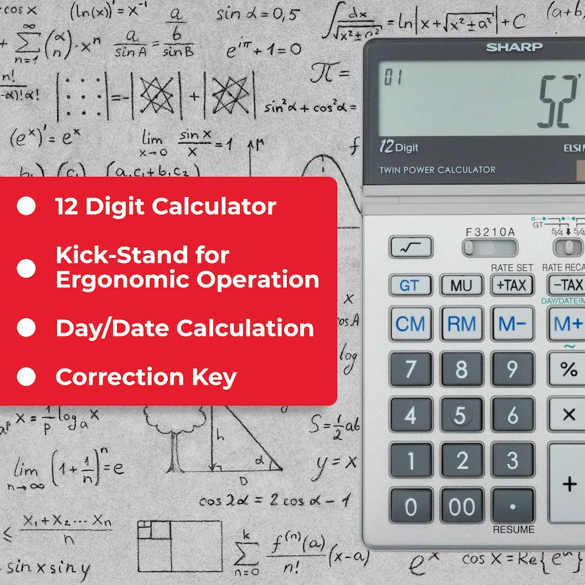 Sharp EL387V Multi-Function Calculator - Guards On Duty Shop & Security Guards