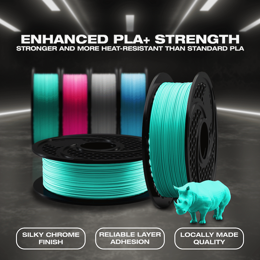 SA Filament PLA Plus Chrome Filament 1kg - Green