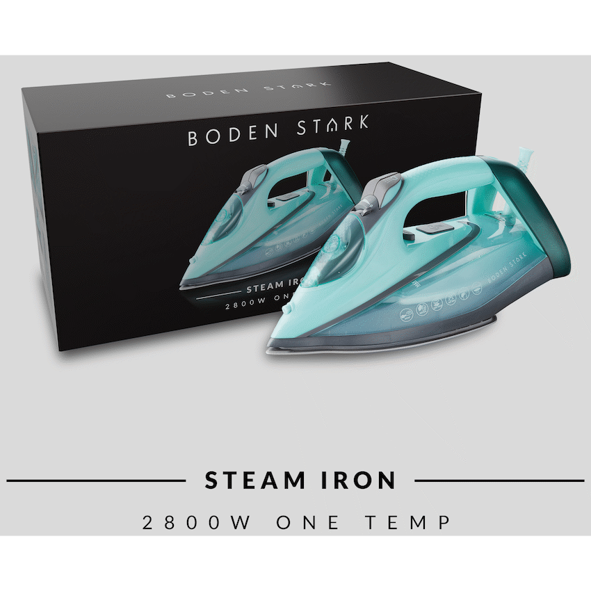 Boden Stark 2800w OneTemp Steam Iron - Guards On Duty Shop & Security Guards