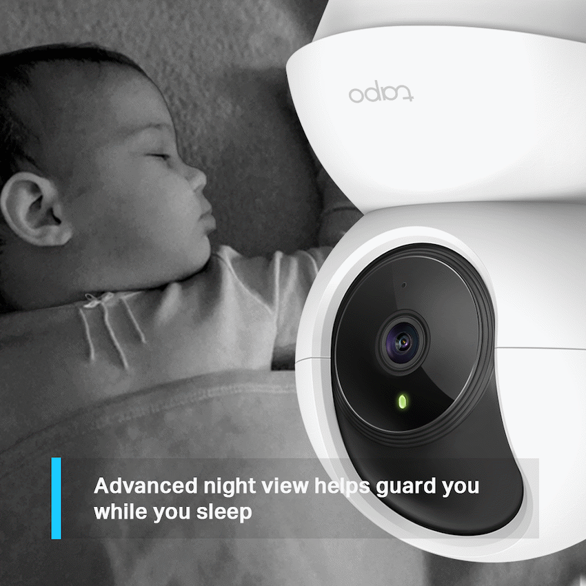 Tapo TP-Link Tapo C200 1080p Pan/Tilt Home Security Wi-Fi Camera