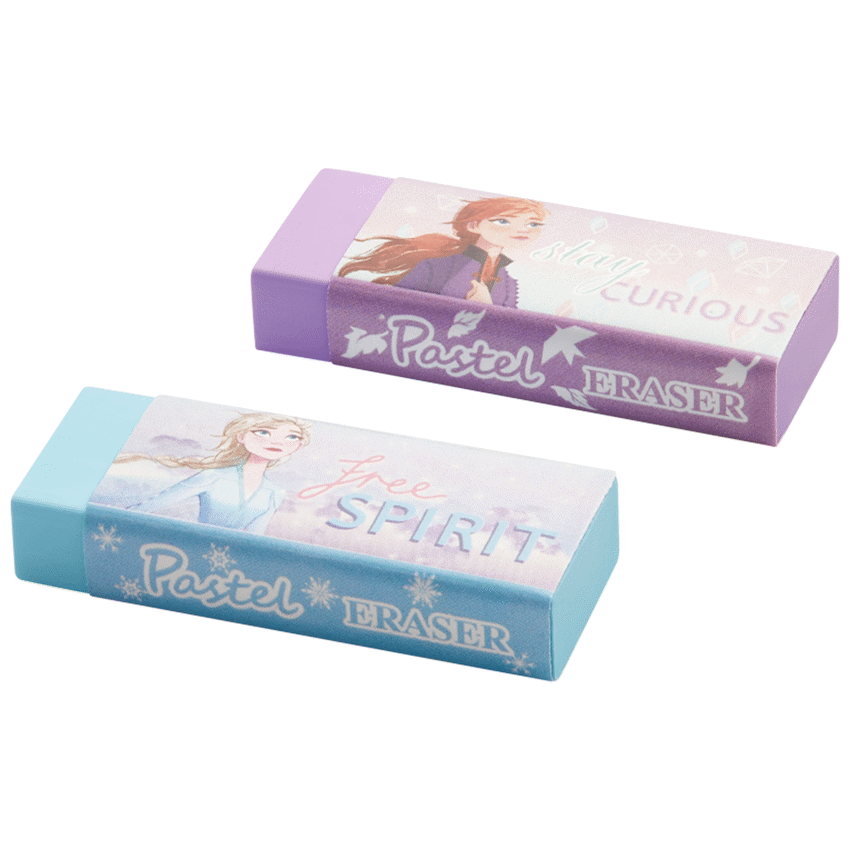 Frozen 2 Pastel Colour Erasers - Multi - Guards On Duty Shop & Security Guards